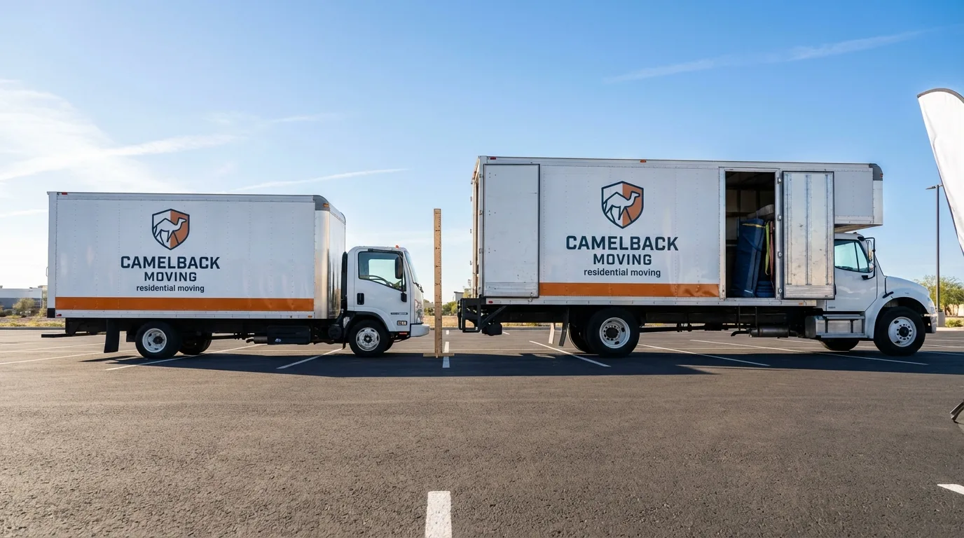 Moving truck size capacity guide in New Plymouth
